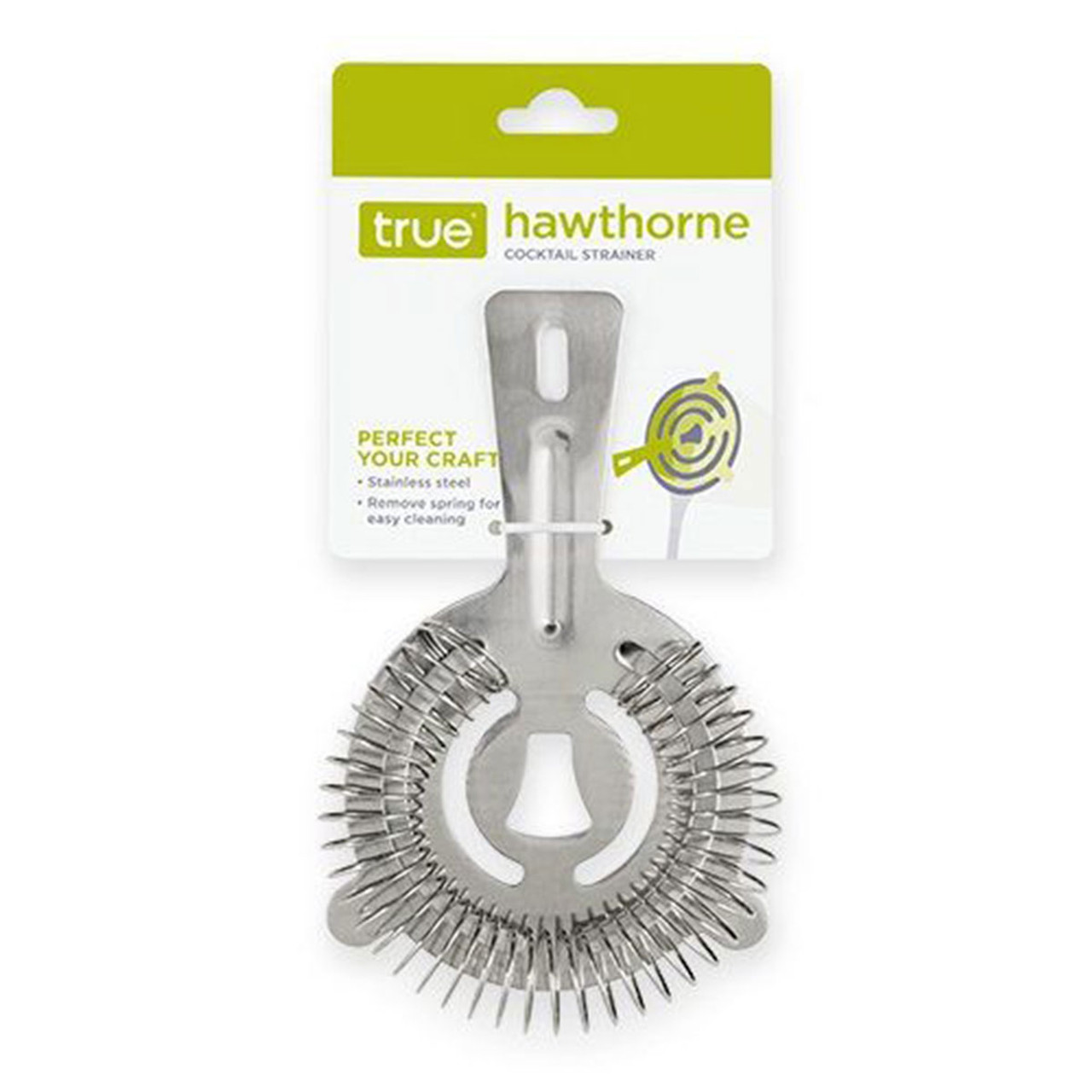True Cocktail Strainer, Stainless Steel
