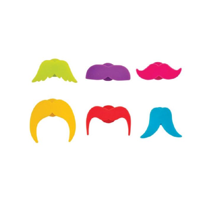 True Fabrications Whiskers Silicone Glass Markers
