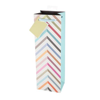 Pastel Chevron Gift Bag