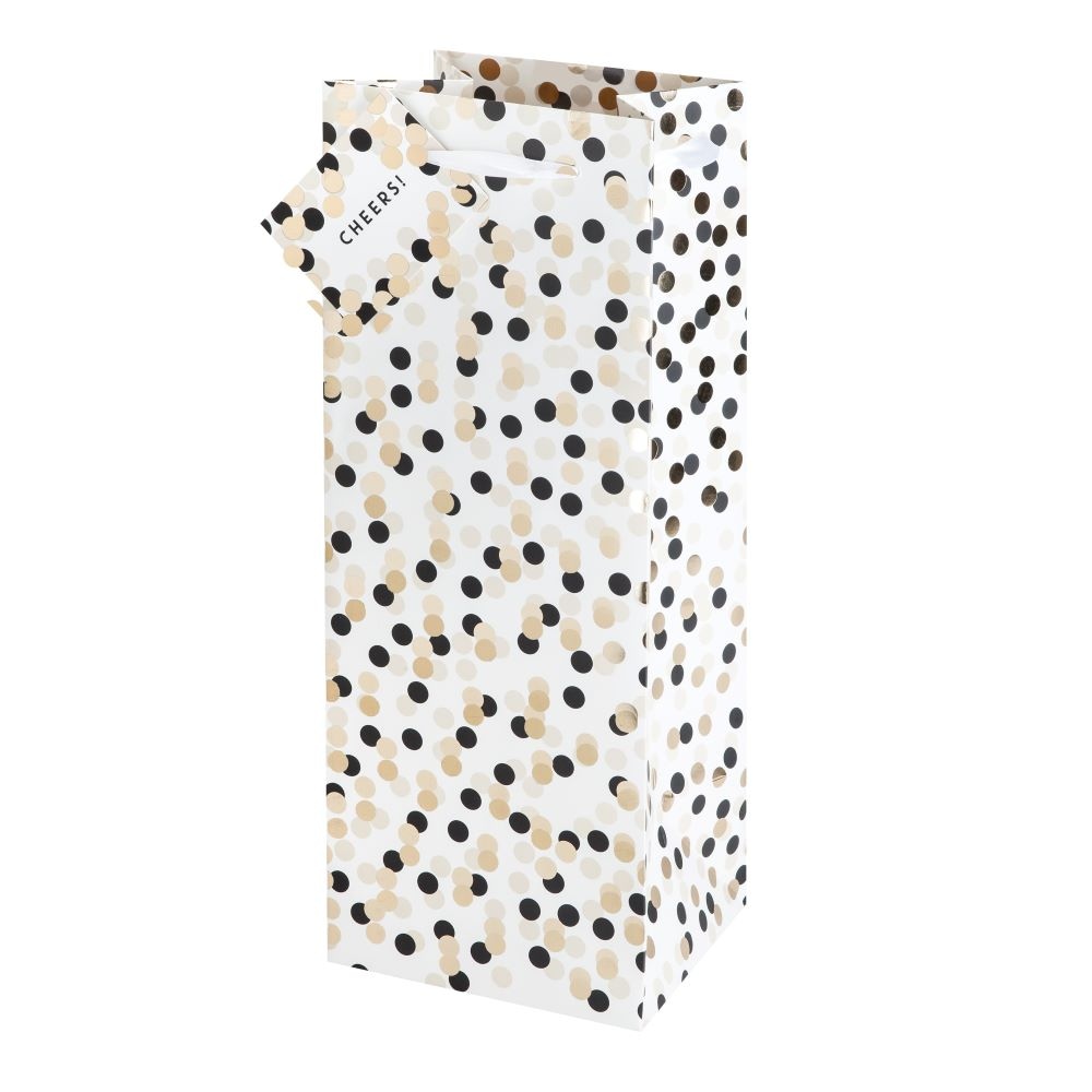 Cakewalk Gift Bag - Tuxedo Dots