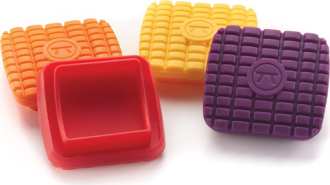 Outset Butter Spreader Buttons, Set Of 4, Assorted Colors
