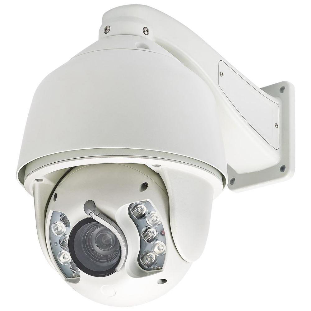 Sunpentown SPT Wired 1080TVL HD SDI IR PTZ Indoor/Outdoor CCD Dome Surveillance Camera With 20X Optical Zoom