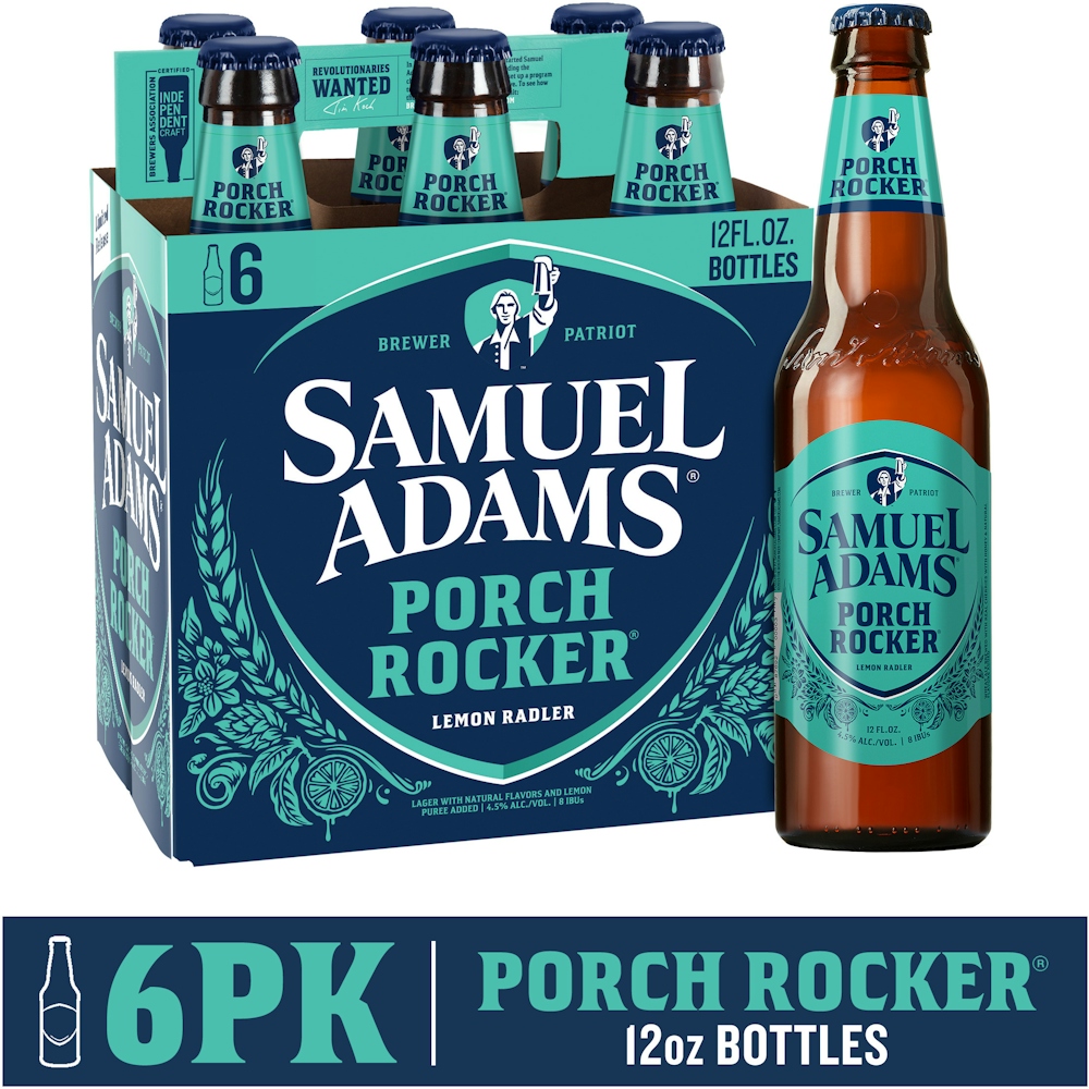 Samuel Adams Porch Rocker Seasonal Beer 12 Fl. Oz. Bottle, 6pk