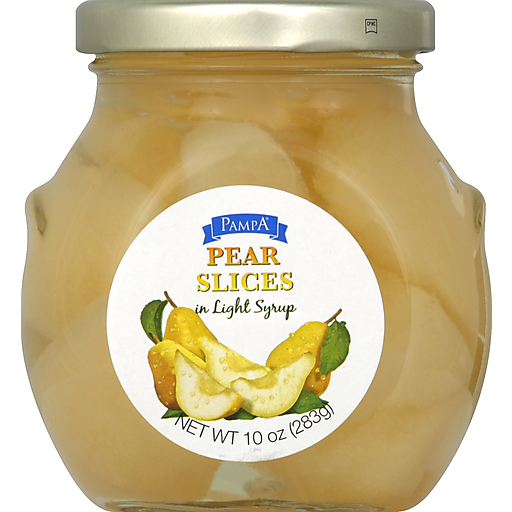Pampa Pear Slices, In Light Syrup