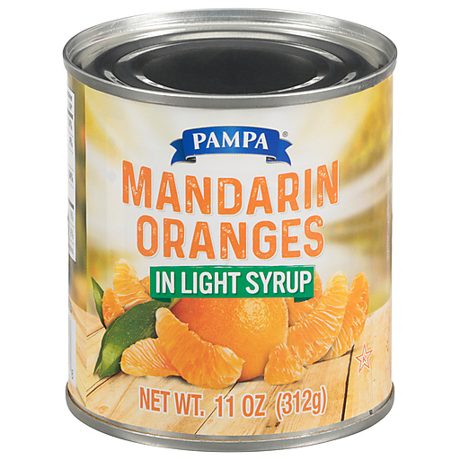 Pampa Mandarin Oranges In Light Syrup 11 Oz