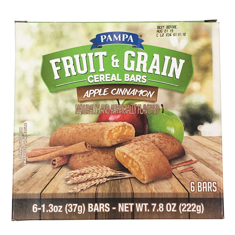 Pampa Fruit & Grain Cereal Bar Apple Cinnamon