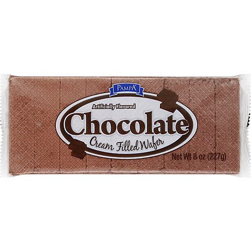 Pampa Chocolate Flavored Sugar Wafers 8 Oz