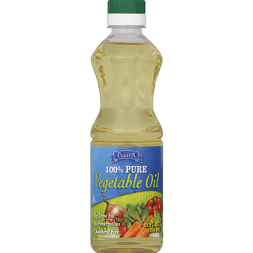 Pampa Vegetable Oil, 100% Pure 12 Oz