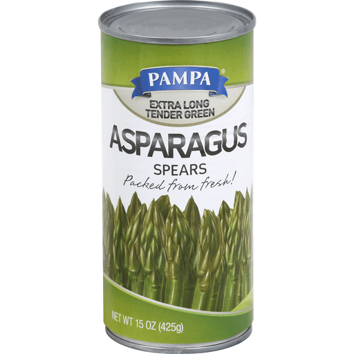Pampa Asparagus Spears, Tender Green, Extra Long