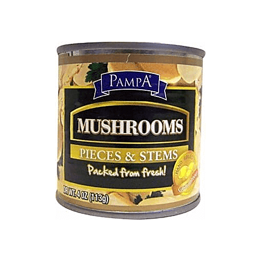 Pampa Mushrooms Pcs & Stems