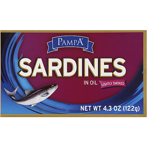 Pampa Sardines, In Oil 4.3 Oz
