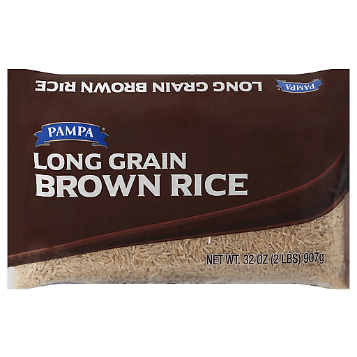 Pampa Brown Rice, Long Grain 32 Oz