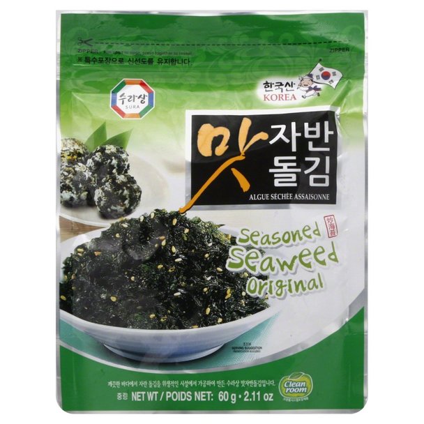 Surasang Seaweed, Seasoned, Original