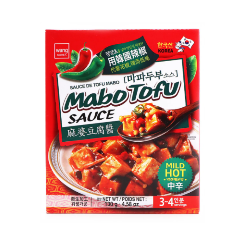 Wang Korea Mabo Tofu Sauce Mild Hot 3-4 Servings