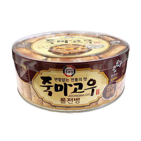 Surasang 수라상 죽마고우검은참깨전병365G Black Sesame Cookie