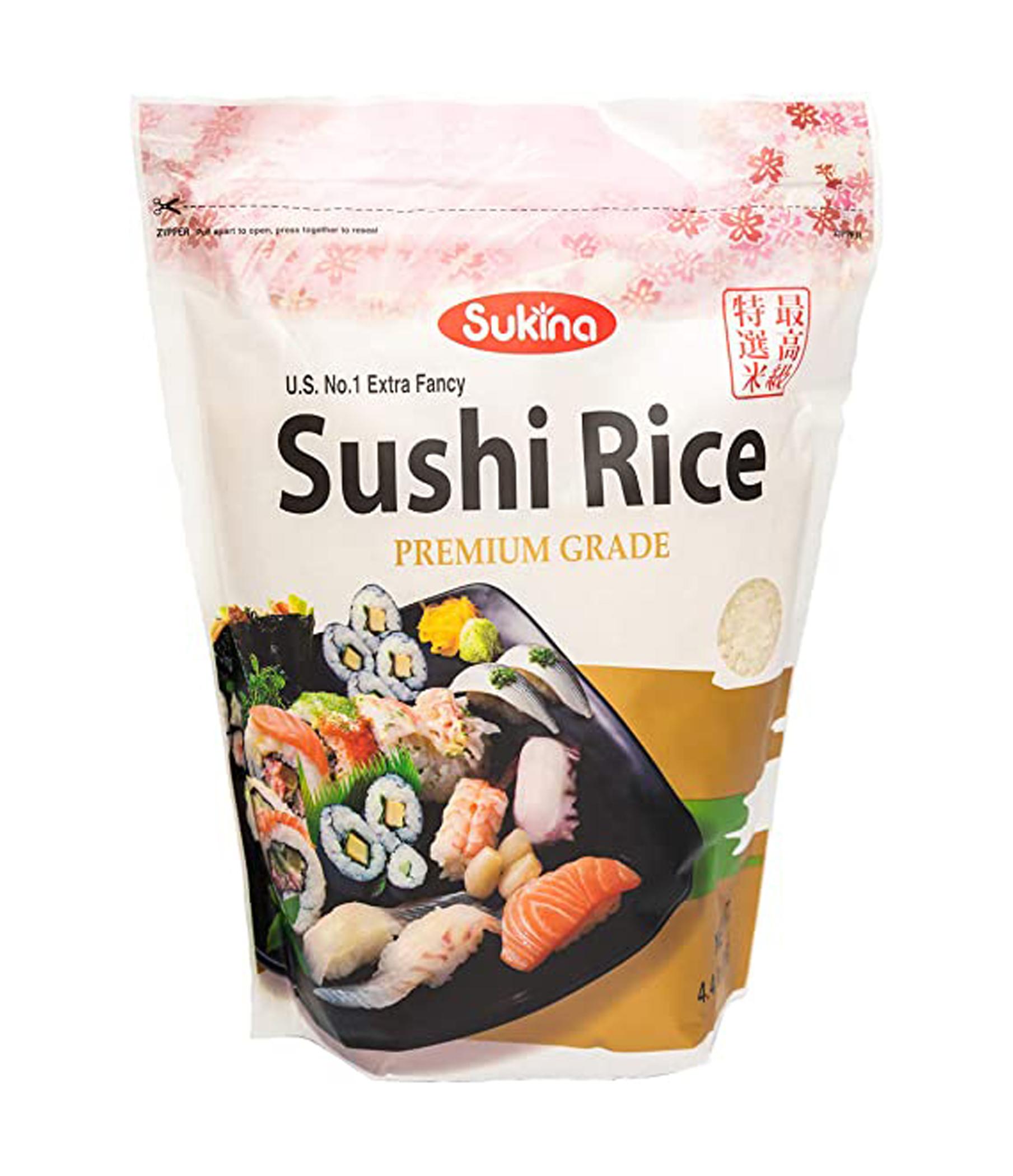 Sukina 4.4 Pounds Sushi Rice Premium Grade