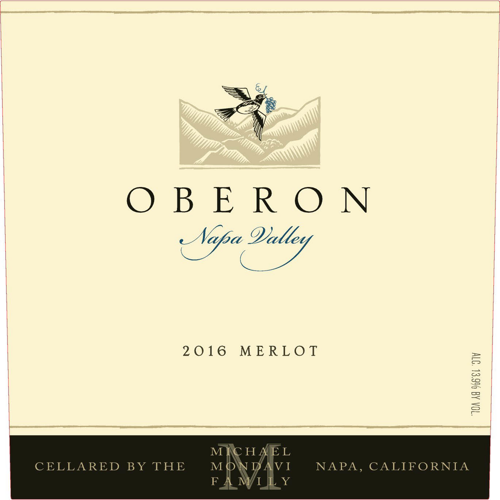 Oberon Merlot Napa Valley 750 mL
