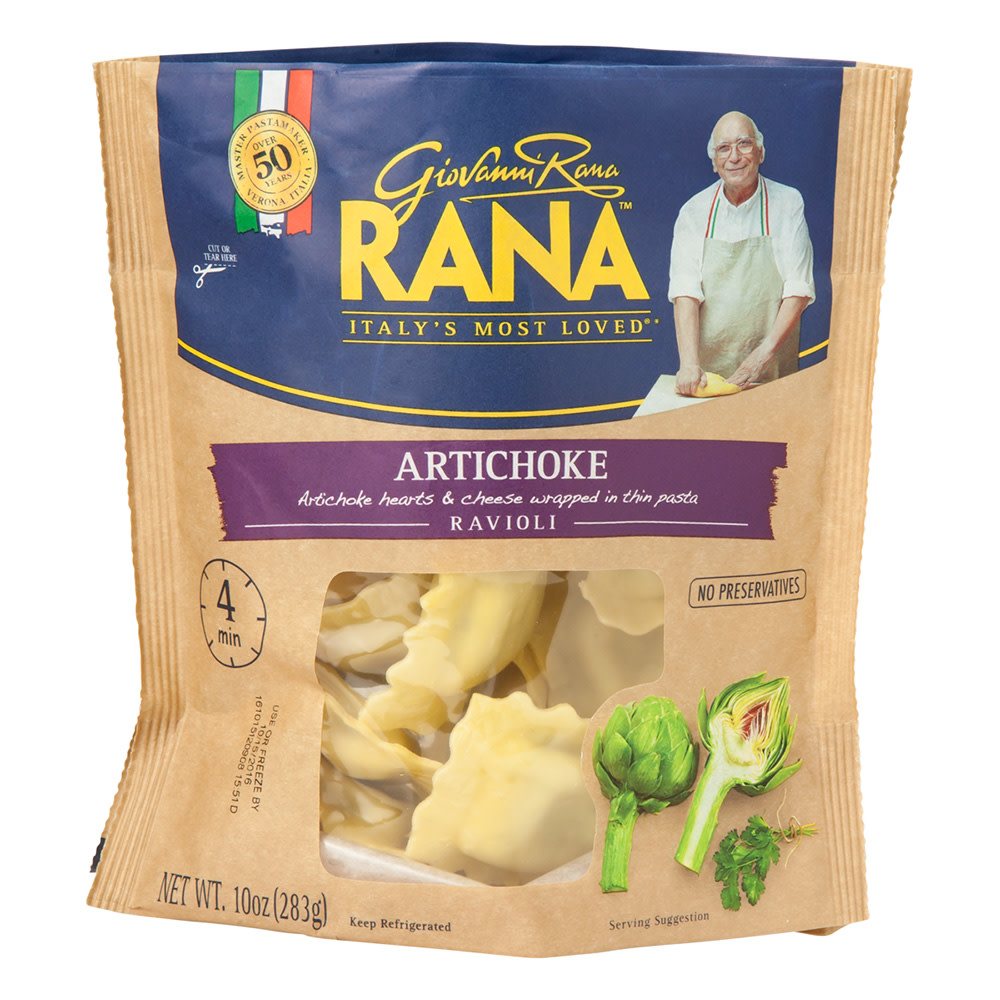 Rana Artichoke Ravioli 10 Oz Pouch