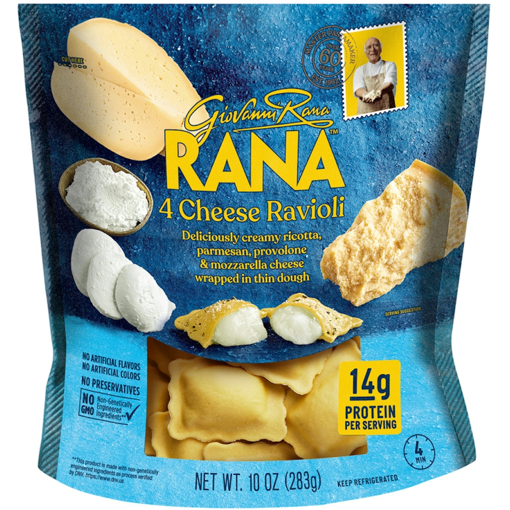 Rana Four Cheese Ravioli 10 Oz Pouch