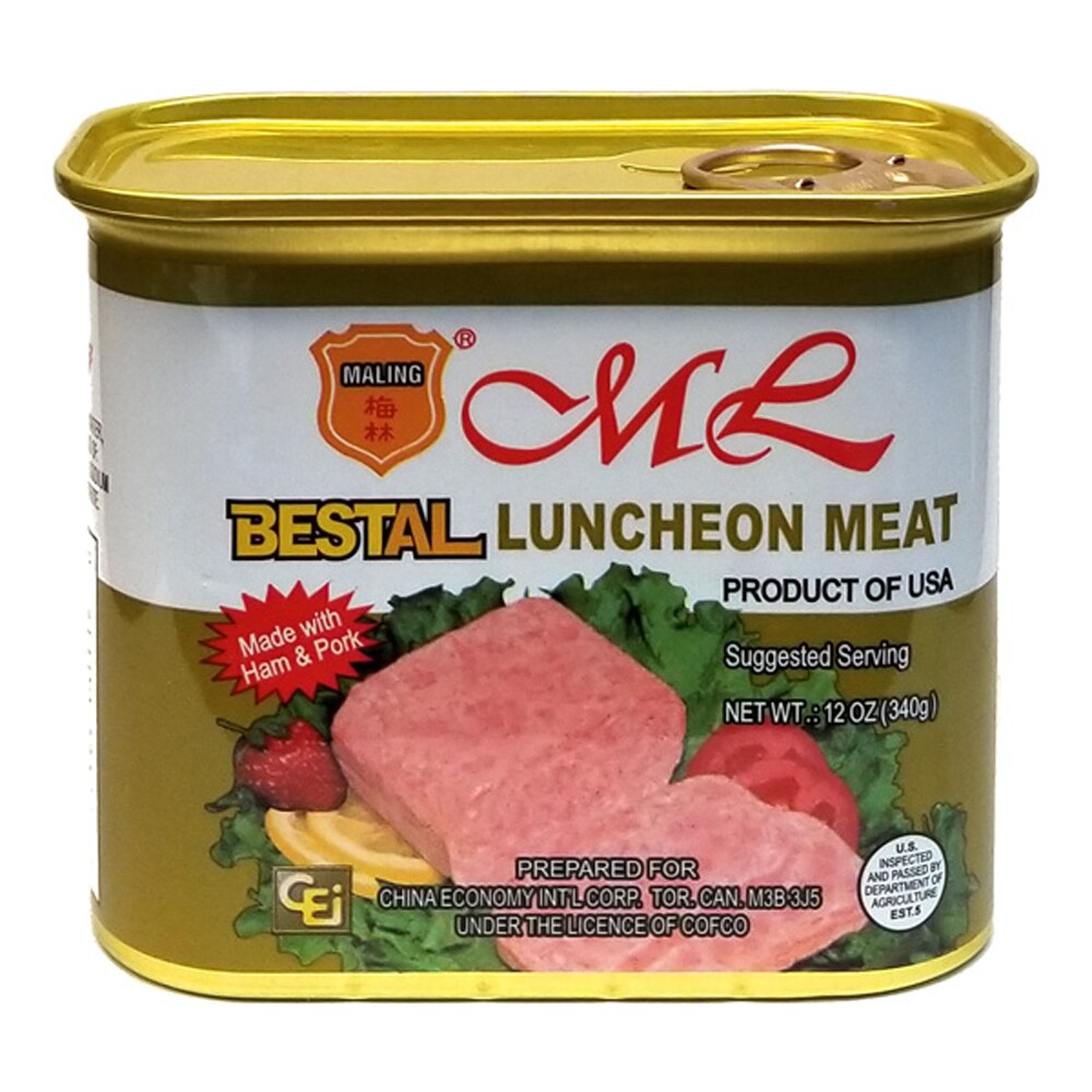 Ma Ling - 梅林 Maling Ham Luncheon Meat 12 OZ