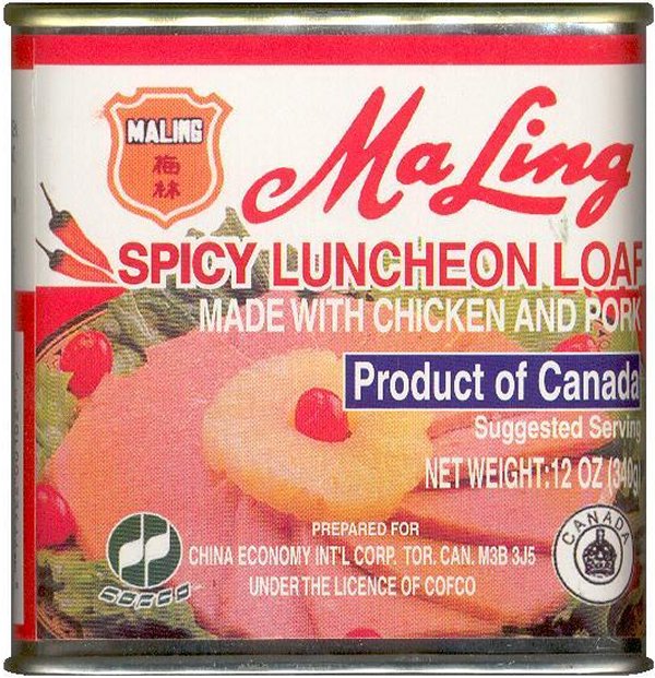 Ma Ling Spicy Luncheon Loaf