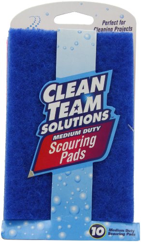 BSI Clean Team Solutions Scouring Pads, Medium Duty