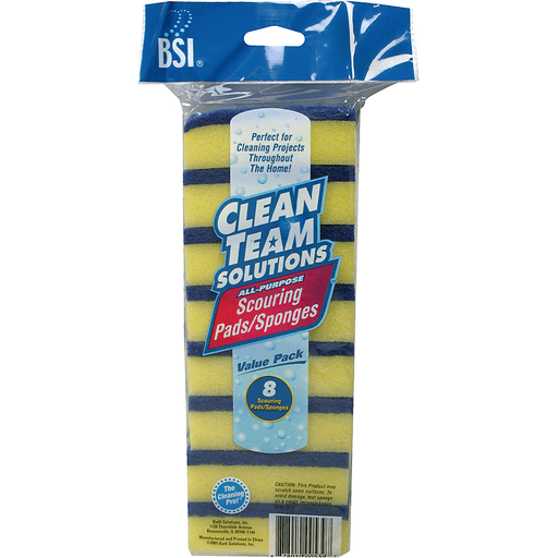 BSI Clean Team Solutions All-Purpose Scouring Pads/Sponges