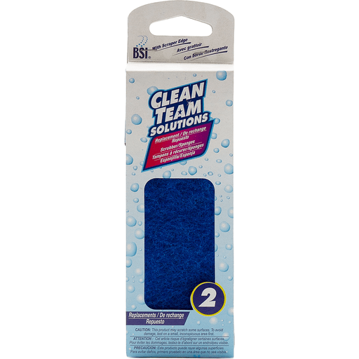 BSI Clean Team Solutions Replacement Scrubber/Sponges