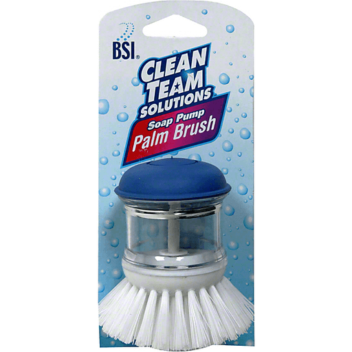 BSI Clean Team Solutions Soap Pump Palm Brush
