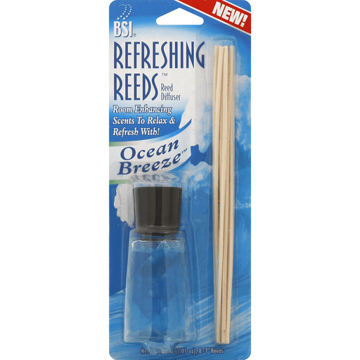Refresh Reeds Refreshing Reed Diffuser, Ocean Breeze