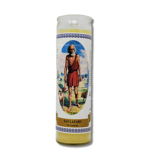 Veladora Brilux Saint Lazarus