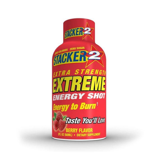 Stacker 2 Energy Shot, Berry Oz