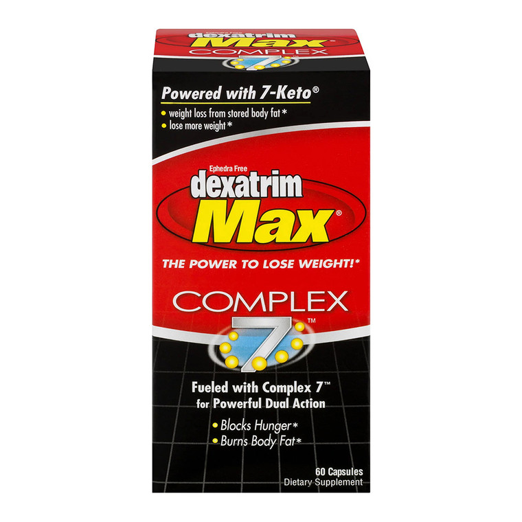 Dexatrim Max Complex 7 Dietary Supplement Capsules