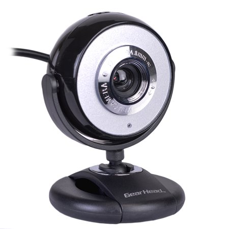 Gear Head Plug-n-Play 1.3 MP WebCam For PC Model WC740I