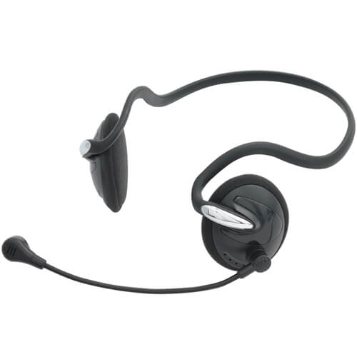 Gear Head AU2200BN - Headset - Behind-the-neck Mount - Black