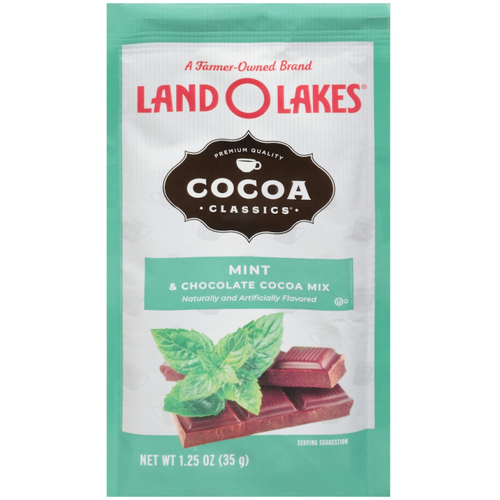 Land O' Lakes Hot, Mint & Chocolate Cocoa Mix - 1.25 Oz