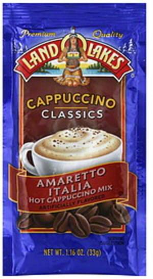 Land O Lakes Classics Hot Cappuccino Mix - Amaretto Italia