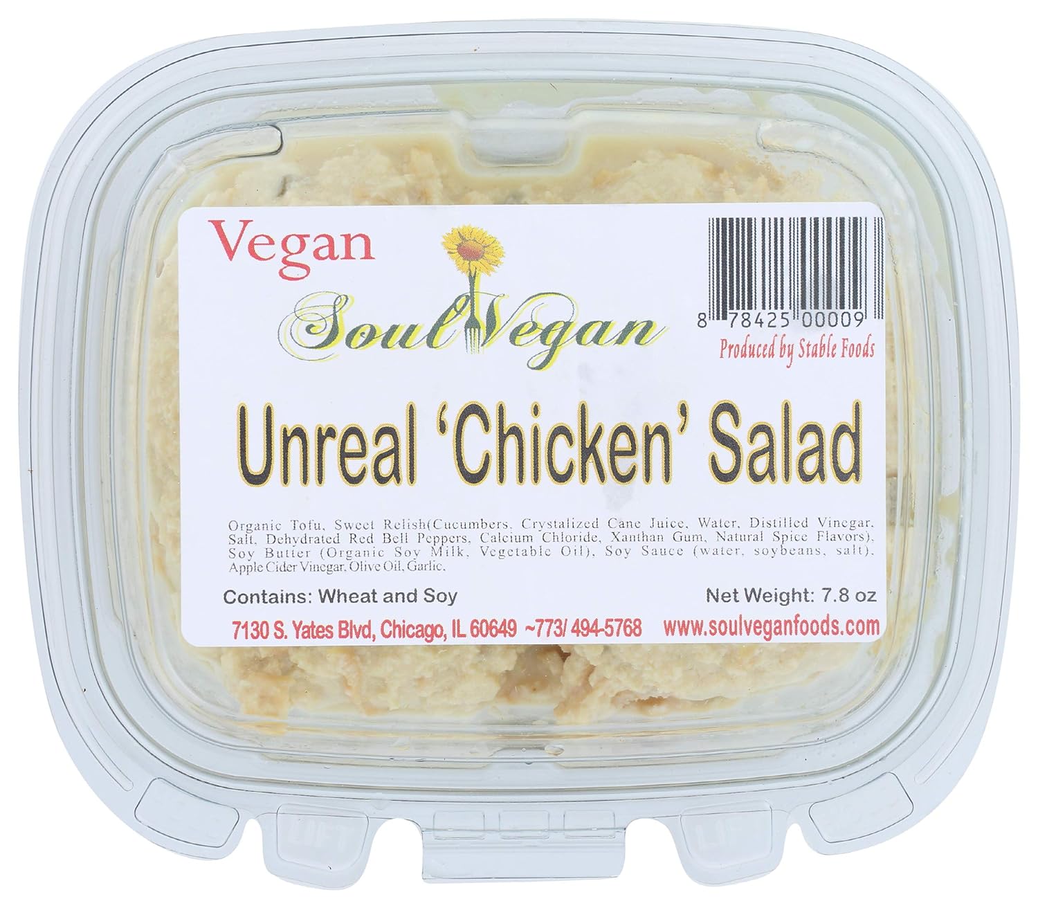 Soul Vegan Unreal Chicken Salad