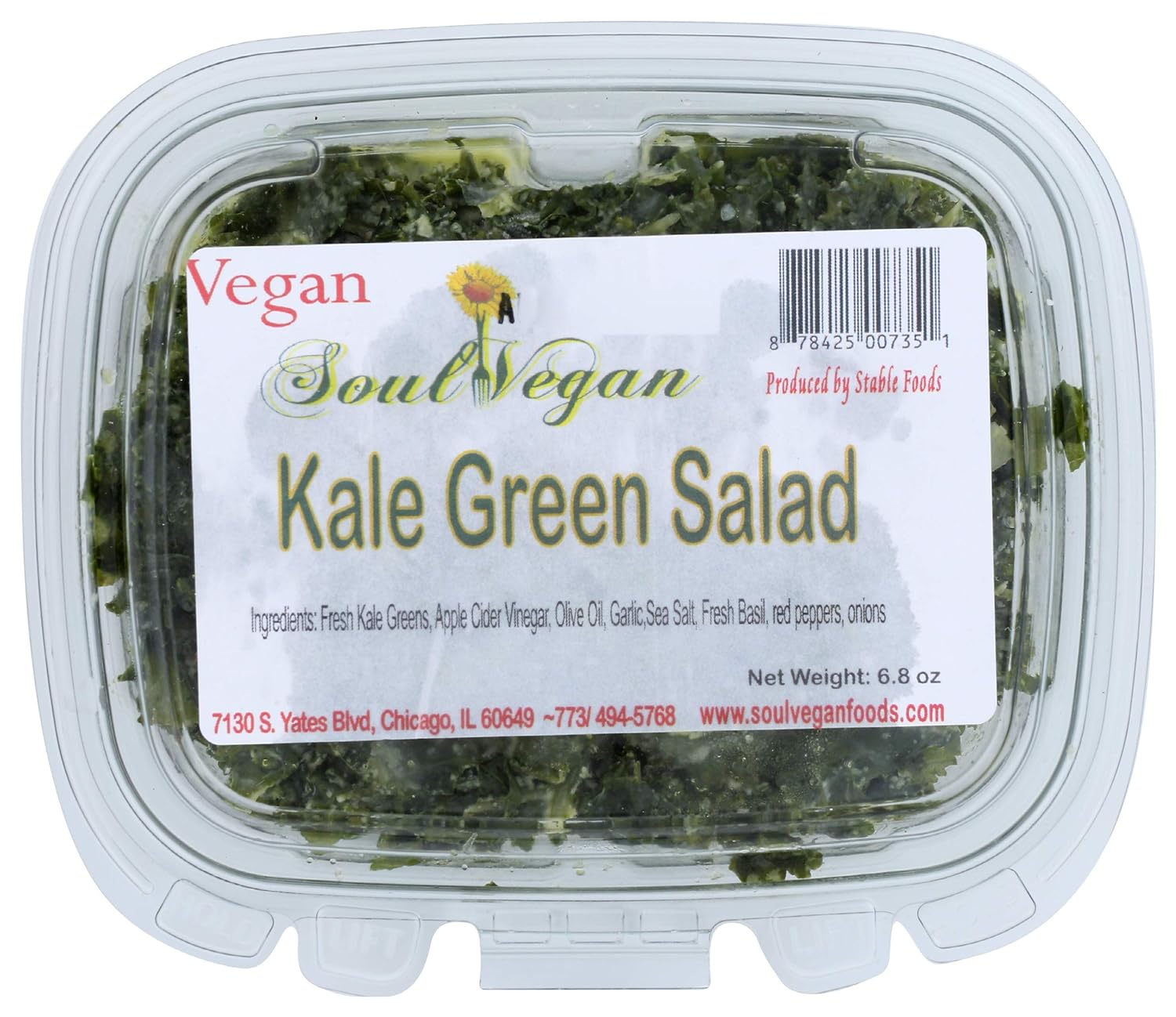 Soul Vegan Kale Greens