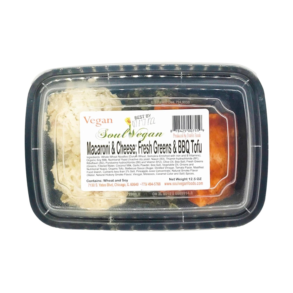 Hjzwts SOUL VEGAN Vegan Lunch Pack Mac And Cheese, 12.5 OZ