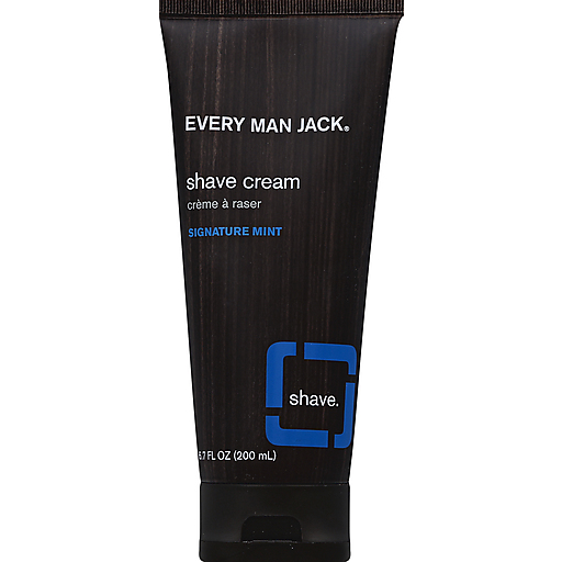 Every Man Jack Signature Mint Shave Cream - 6.7 Oz