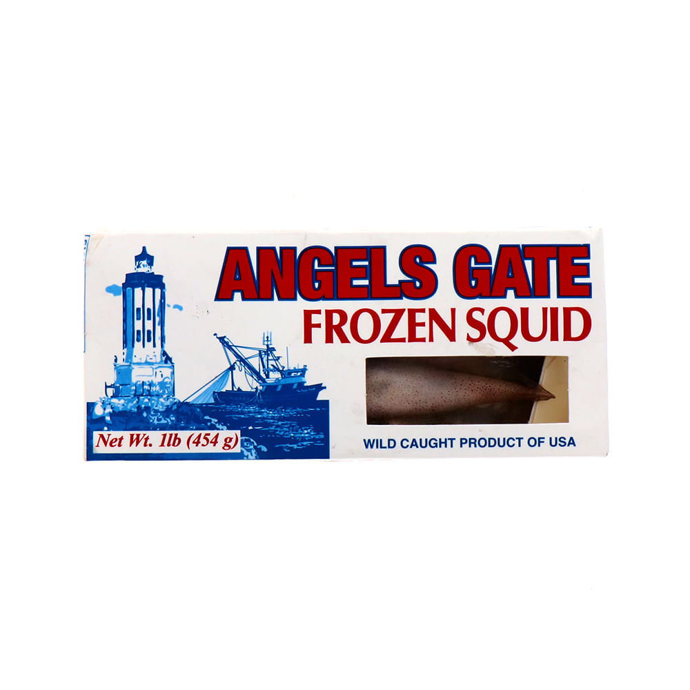 California Angel Gate Squid Whole Frozen