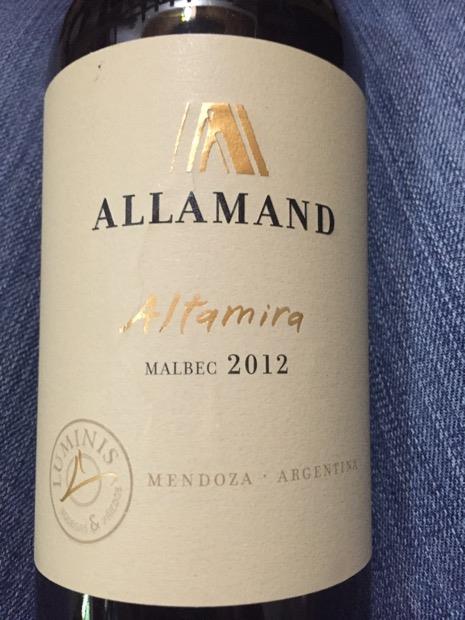 Allamand Altamira Malbec