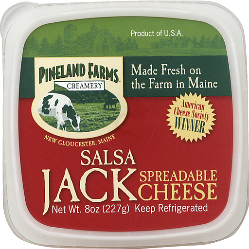 Pineland Farms Cheese Spread Salsa Jack