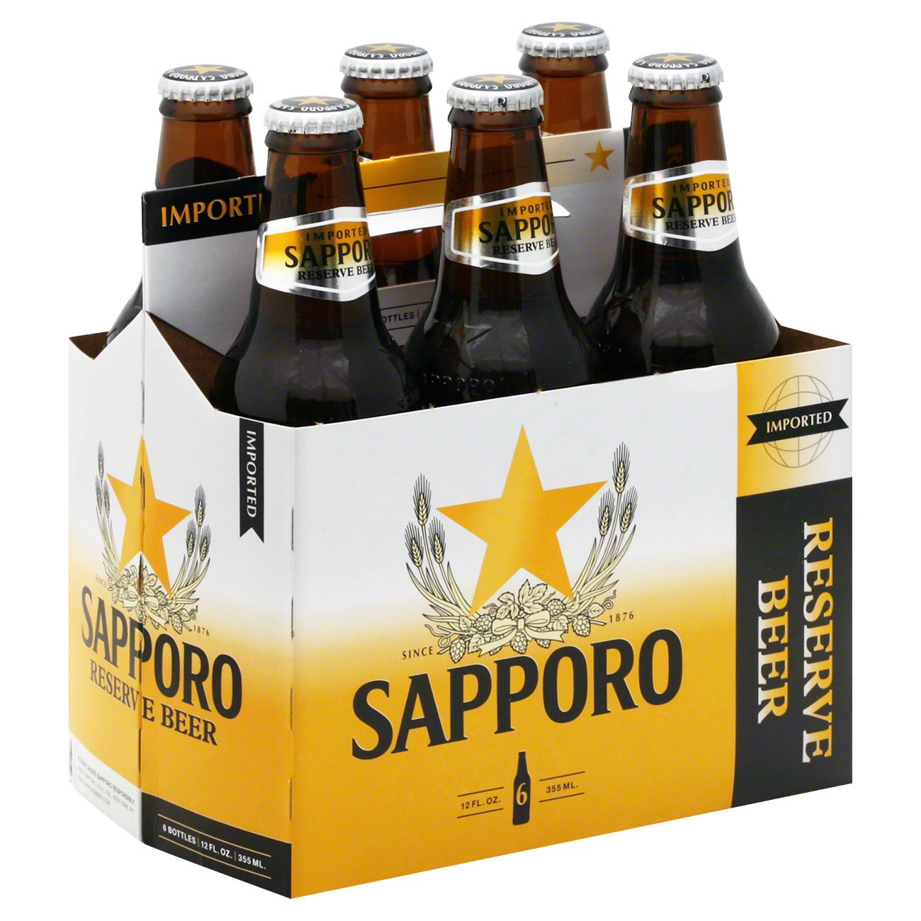Sapporo Reserve Beer 6pk