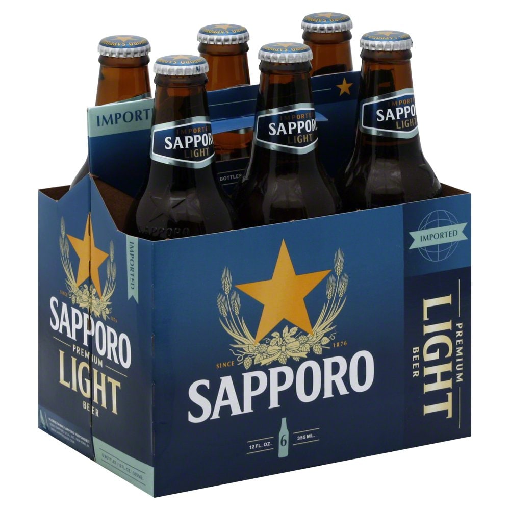 Sapporo Beer, Light, Premium