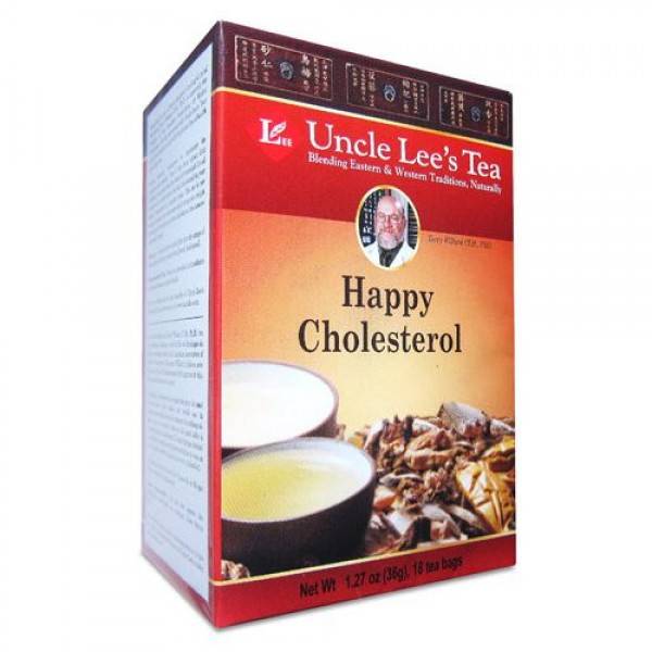Uncle Lee's Tea Teas Happy Cholesterol - 18 Bags