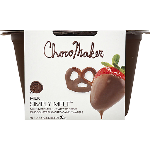 ChocoMaker Simply Melt Candy Wafers, Chocolate Flavored, Milk