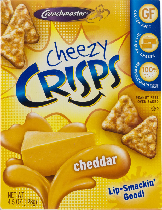 Crunchmaster Cheezy Crisps, Cheddar