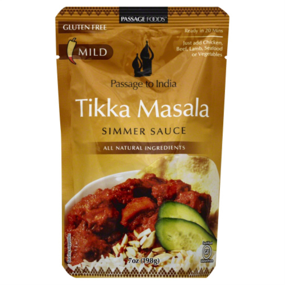Passage Foods To India Simmer Sauce Tikka Masala Mild